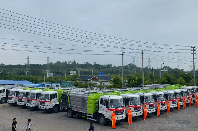 15天！3003.com官网环境快速响应客户需求，顺利交付约3000万元环卫装备